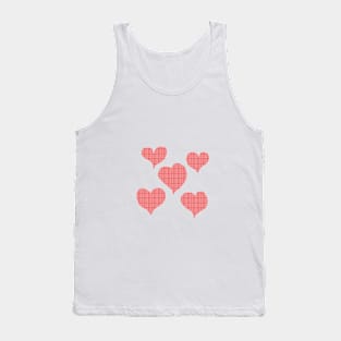 Katia Plaid Heart Tank Top